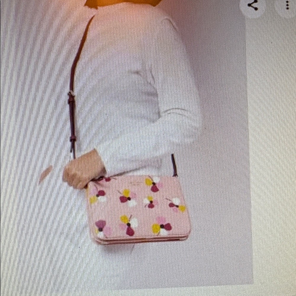 Kate Spade Pink Floral Crossbody Bag - Picture 11 of 12